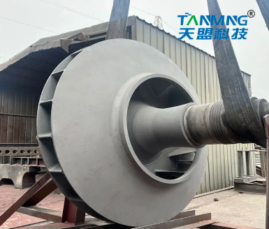 Teflon Coating on The Fan Impeller Revêtement en téflon sur la turbulence des ventilateurs