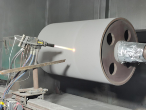 Étude de cas de réparation par pulvérisation supersonique pour cylindres de séchage de fabrication de papier