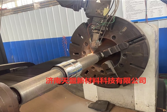 Rouleau d'application de revêtement en céramique de modification de surface de revêtement laser à grande vitesse 