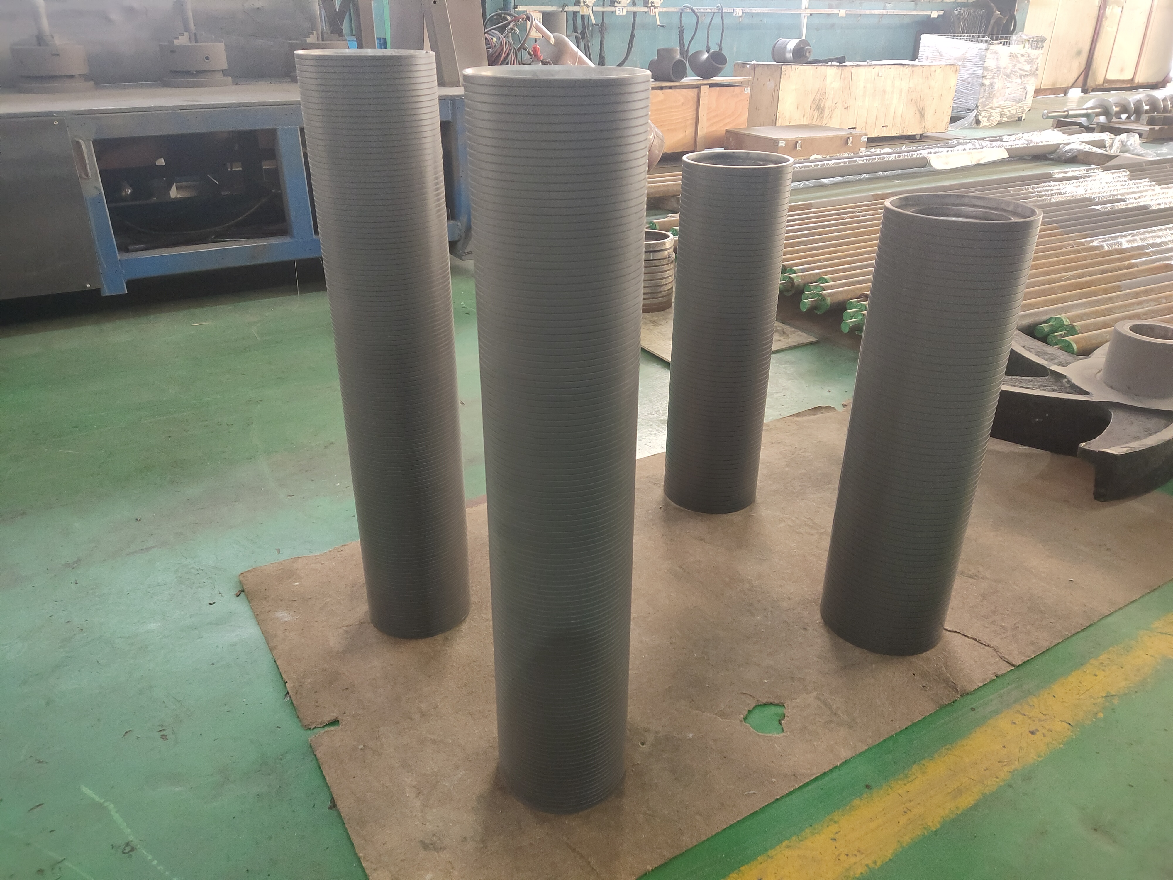 Pulvérisation supersonique en rouleaux multi-sections pour renforcer la résistance à la corrosion et à l'usure
